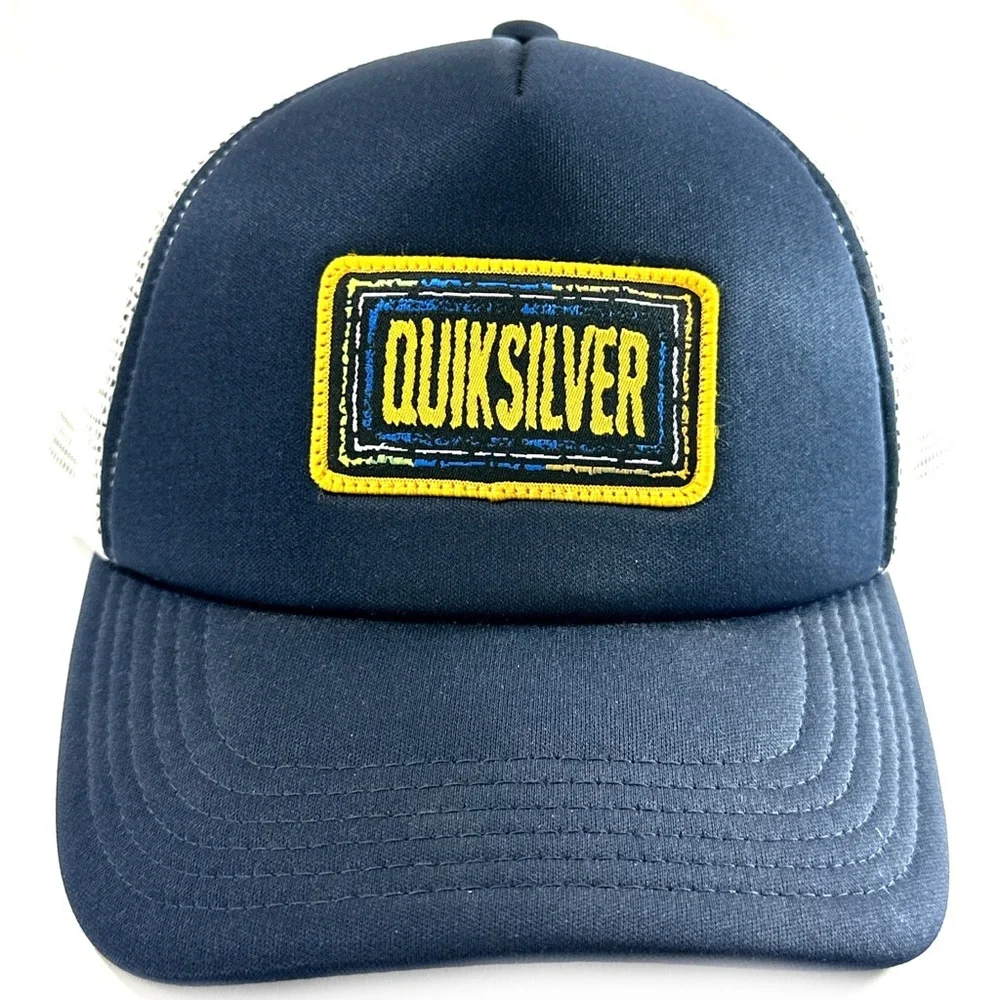 Quiksilver Boy's Sneaky Peak Trucker Hat - Navy Blazer 55cm - Picture 3 of 8